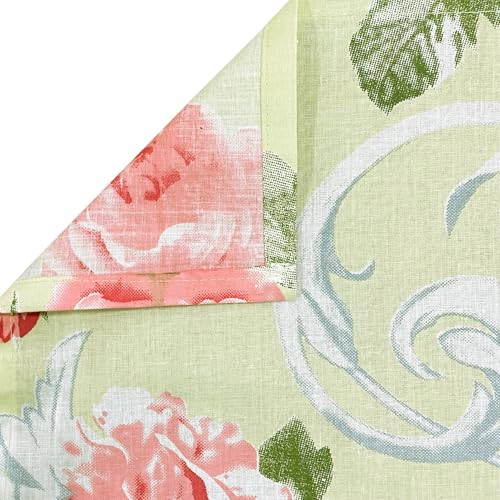 Image of Swayam Pure Cotton King Bedsheet with 2 Pillow Covers | 160 TC Soft Breathable Bed Sheet | Floral Printed | Size 108 x 108 inch | Comfortable & Durable for Bedroom - Grey