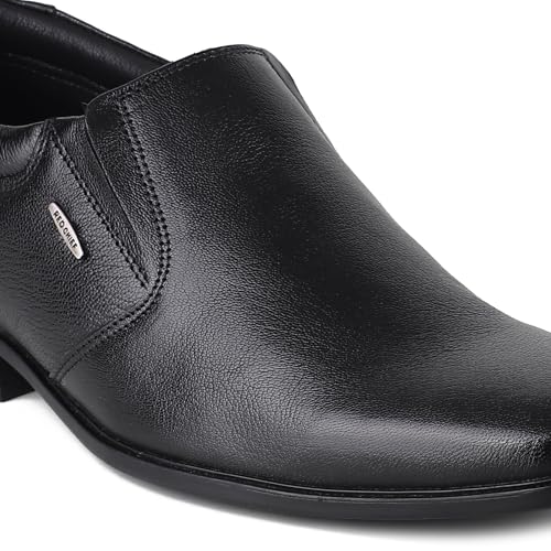 Image of Red Chief Genuine Leather Formal Slip On for Men | Pull-On Shoes for Men | RC3974LR