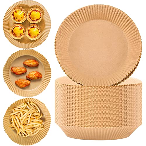 Papel de horno Airfryer Freidora de aire caliente Freidora de aire caliente Sartén horno microondas compatible con Philips Ninja Cosori Xiaomi (50) Cover