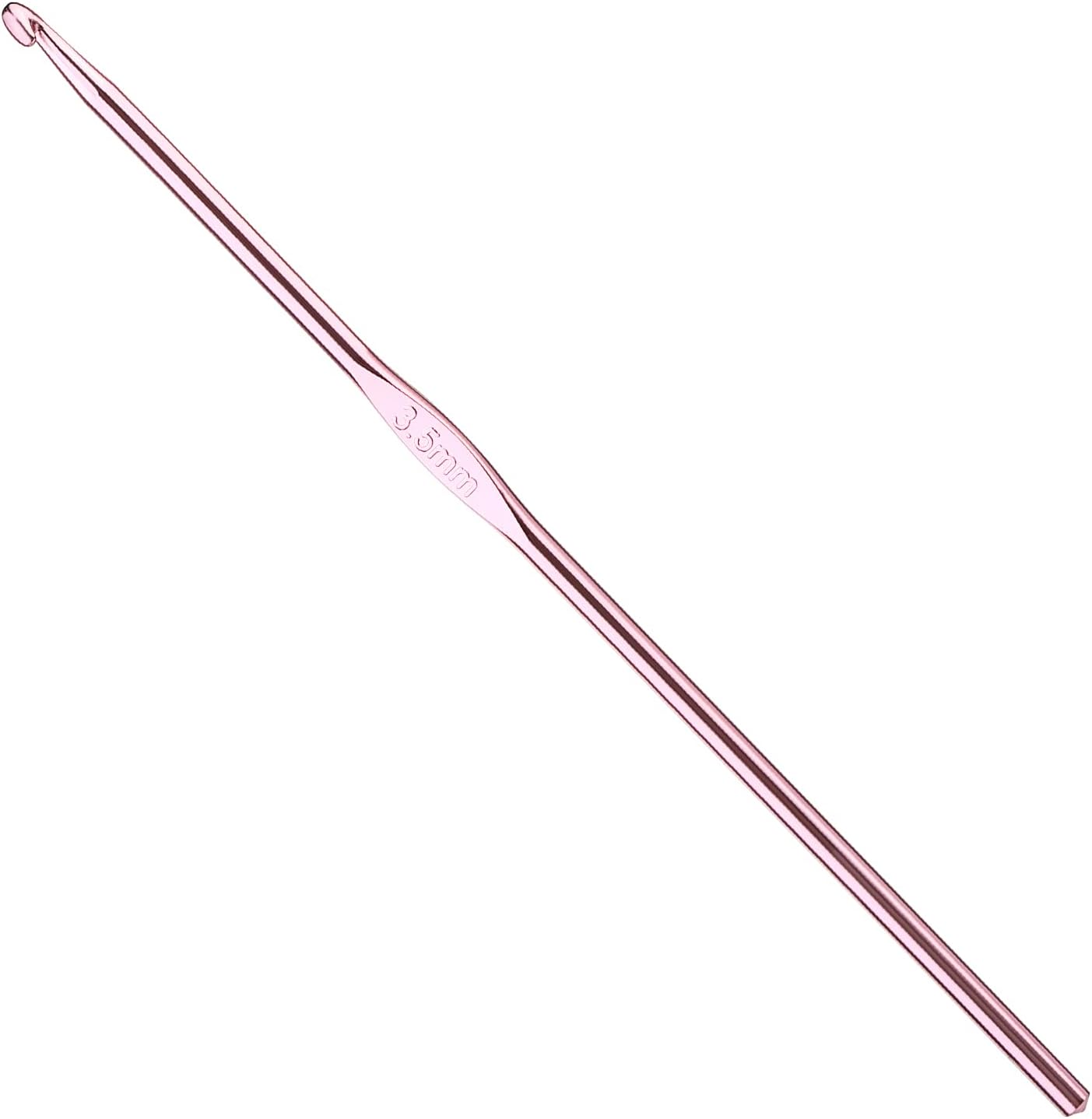 2mm Ergonomic Crochet Hook, Crochet Needles for Crocheting, Smooth Knitting Needles for Handmade DIY, Great Present for Women with Arthritic Hands, Random Color