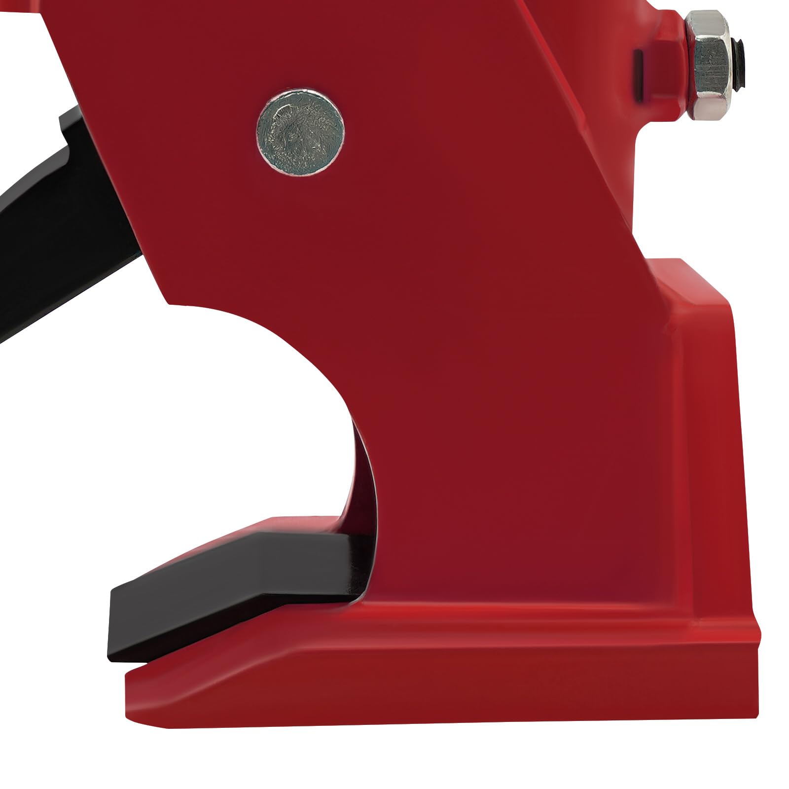 Desmontador de neumáticos portátil de 96,52 a 106,68 cm, cambiador de neumáticos, herramienta de cambio de neumáticos, color rojo