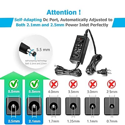[UL Listed] Chanzon 12V 5A Power Supply 60W AC DC Switching Adapter 12 Volt 5 Amp AC/DC Wall Wart Converter Transformer, 100-240v 50 60HZ Input with 12vdc 5000ma Output