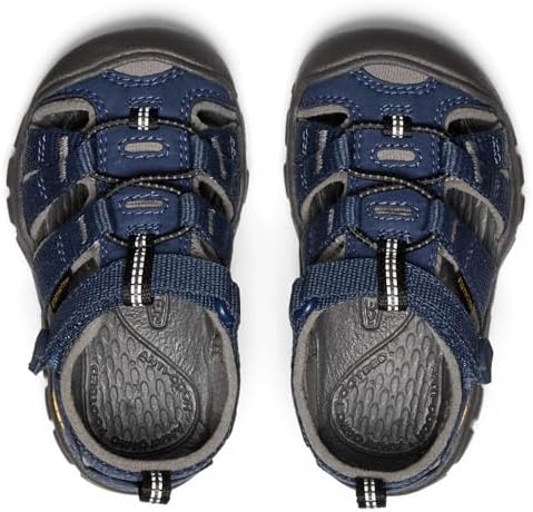 KEEN Unisex-Child Seacamp 2 CNX Closed Toe Sandals, Naval Academy/Drizzle, 7 CA — view 4