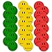 SMILEYBOARD - 30 Bunte Smileys Aufkleber > wiederverwendbar > Durchmesser 3cm