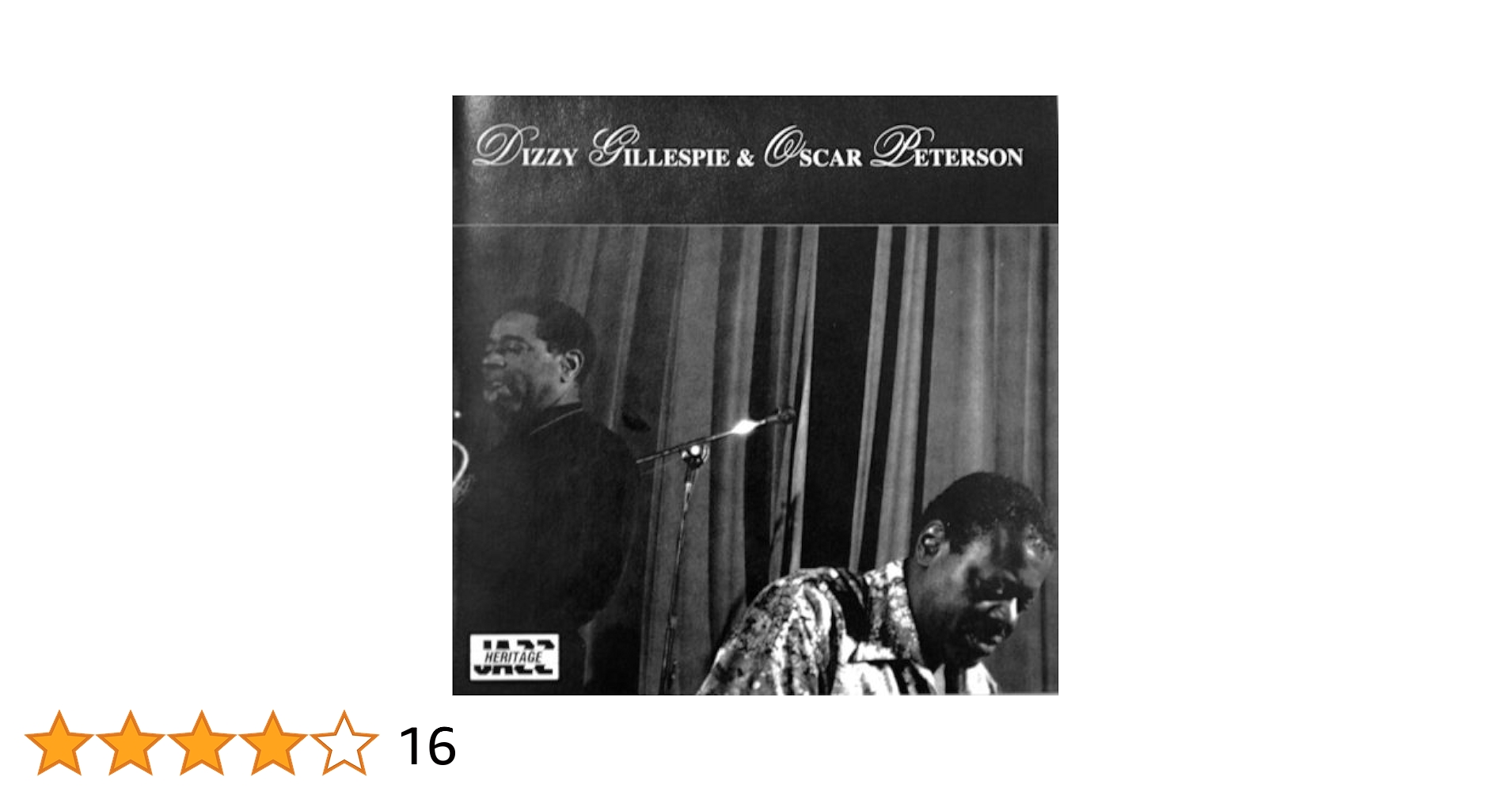 Amazon.co.jp: Oscar Peterson & Dizzy Gillespie: Music