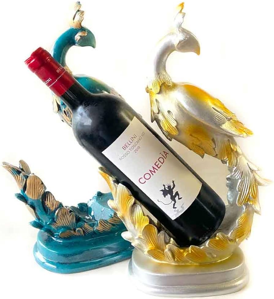 Amazon.co.jp: artlies 鳳凰 ワインボトルホルダー フェニックス 置物