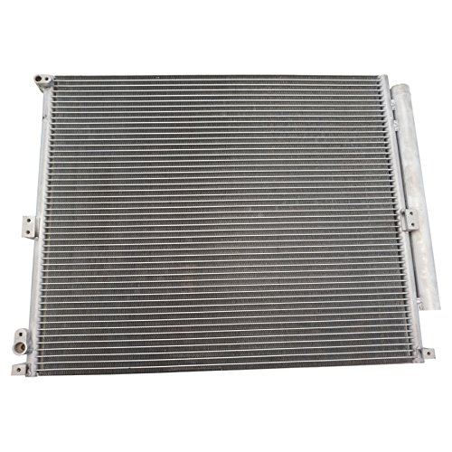 Image of TRQ A /C Condenser and Receiver Drier Assembly Compatible with 03-09 Lexus GX470 without Rear Air Conditioning 03 Toyota 4Runner From 9 01 03 Production Date 04-09 Toyota 4Runner