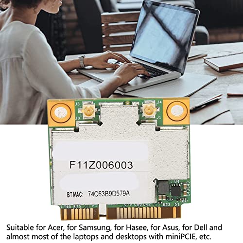 1200Mbps Band BT 4.0 Mini PCIE Network Card, CE123H BCM94352HMB para Hasee miniatura 3