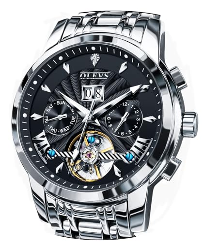 Montre automatique pour homme OLEVS étanche du bureau aux activités urbaines