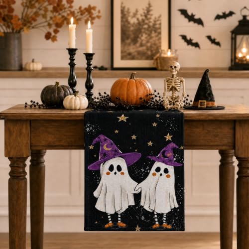 Ditother Halloween Table Runner 72 Inches, Halloween Decorations - image 2