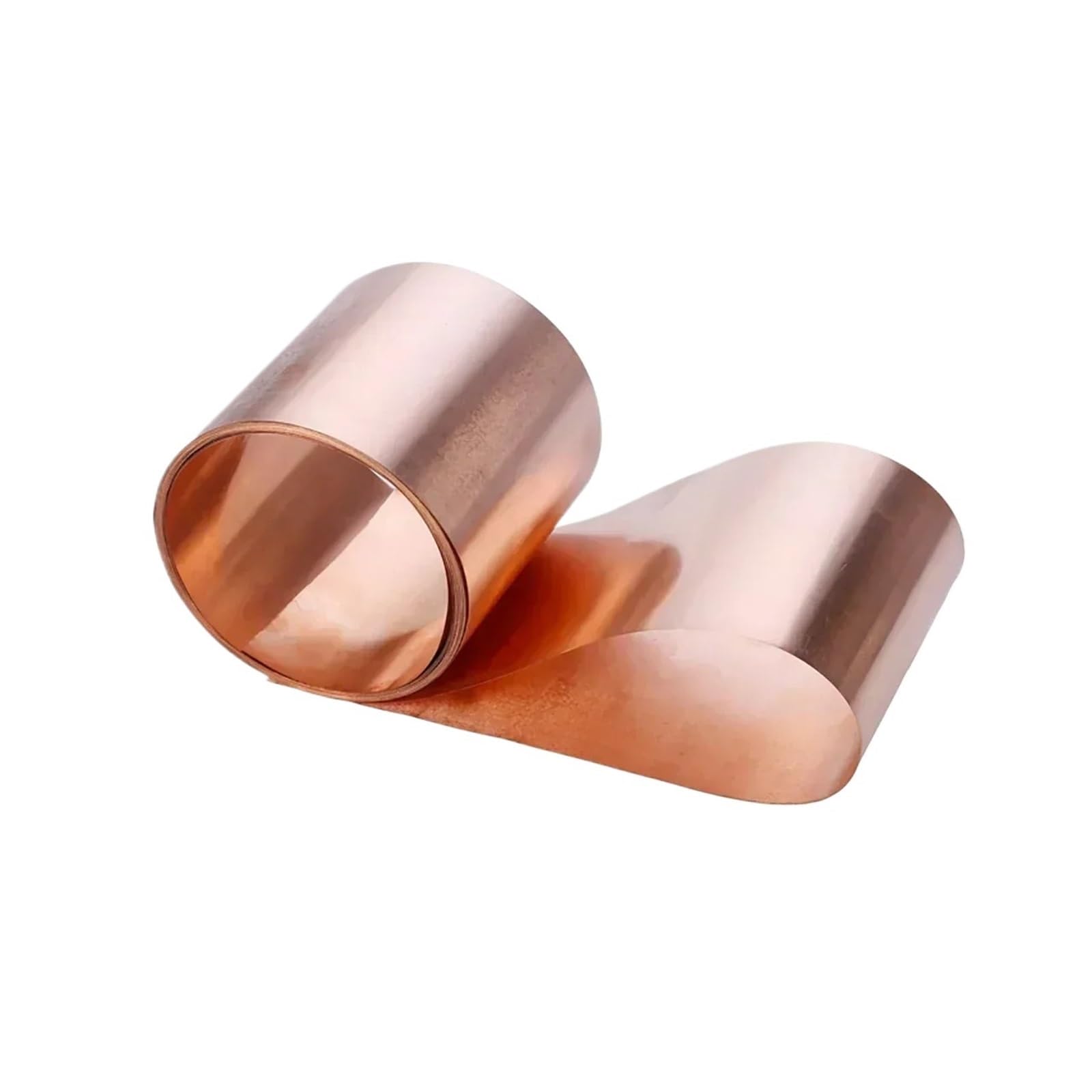 Kupferblechrolle, 99.99% Pure T2 Red Copper Foil Strip Width 5-400mm Thickness 0.01-1mm 1m Length(Width 15mm,Thickness 0.01mm)