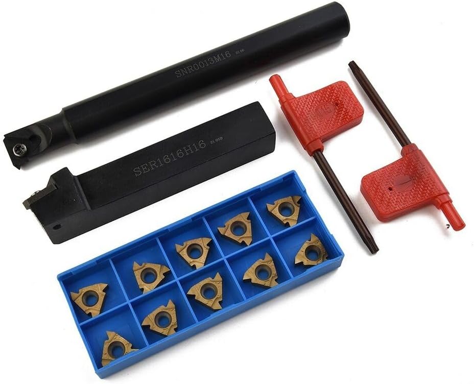 12x 1/2-5/8 Boring Bar Lathe Internal Threading Inserts Turning-Tool-Holder