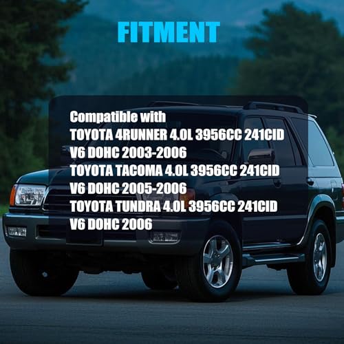 Image of GXARTS Engine MLS Cylinder Head Gasket Set HS26290PT Compatible with Toyota Tacoma 4Runner FJ Cruiser Tundra 4.0L DOHC 1GRFE 2003-2011 HGS969 HS26330PT HS54462