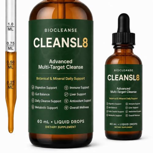 Biocleanse, Biocleanse Cleansl8 Drops, 60 mL/2 Fl Oz