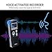 Digital Voice Recorders 8GB Audio Recorder Voice Activated Recorder for Lectures, Meetings, Interviews Recording Device with Microphone USB Cable, MP3 Player (8GB