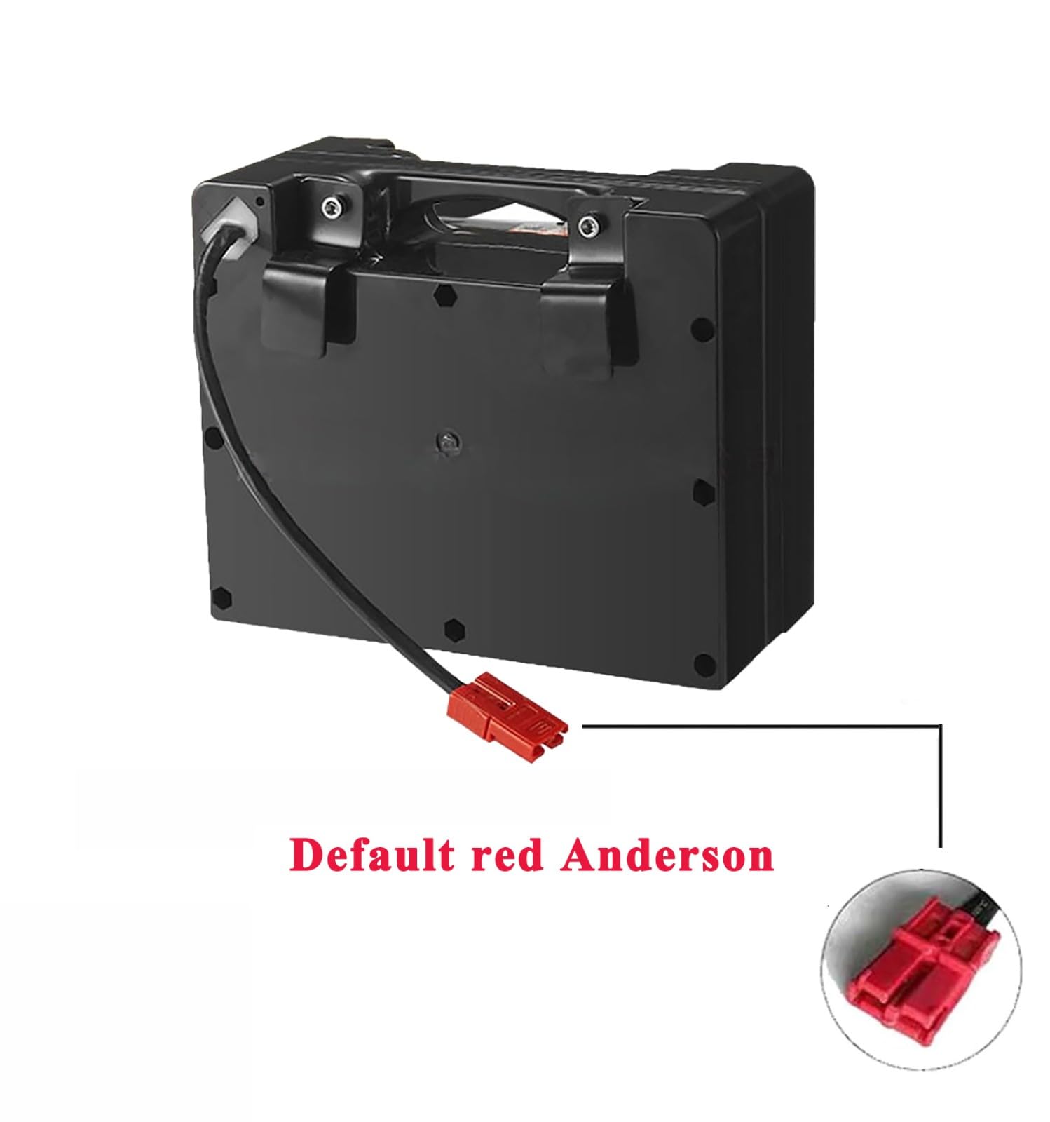 Batería para Silla De Ruedas Eléctrica De 24 V 12 Ah 20 Ah con Cargador Y BMS, Batería Trasera De 24 Voltios para Silla De Ruedas Eléctrica, Conector Anderson Rojo