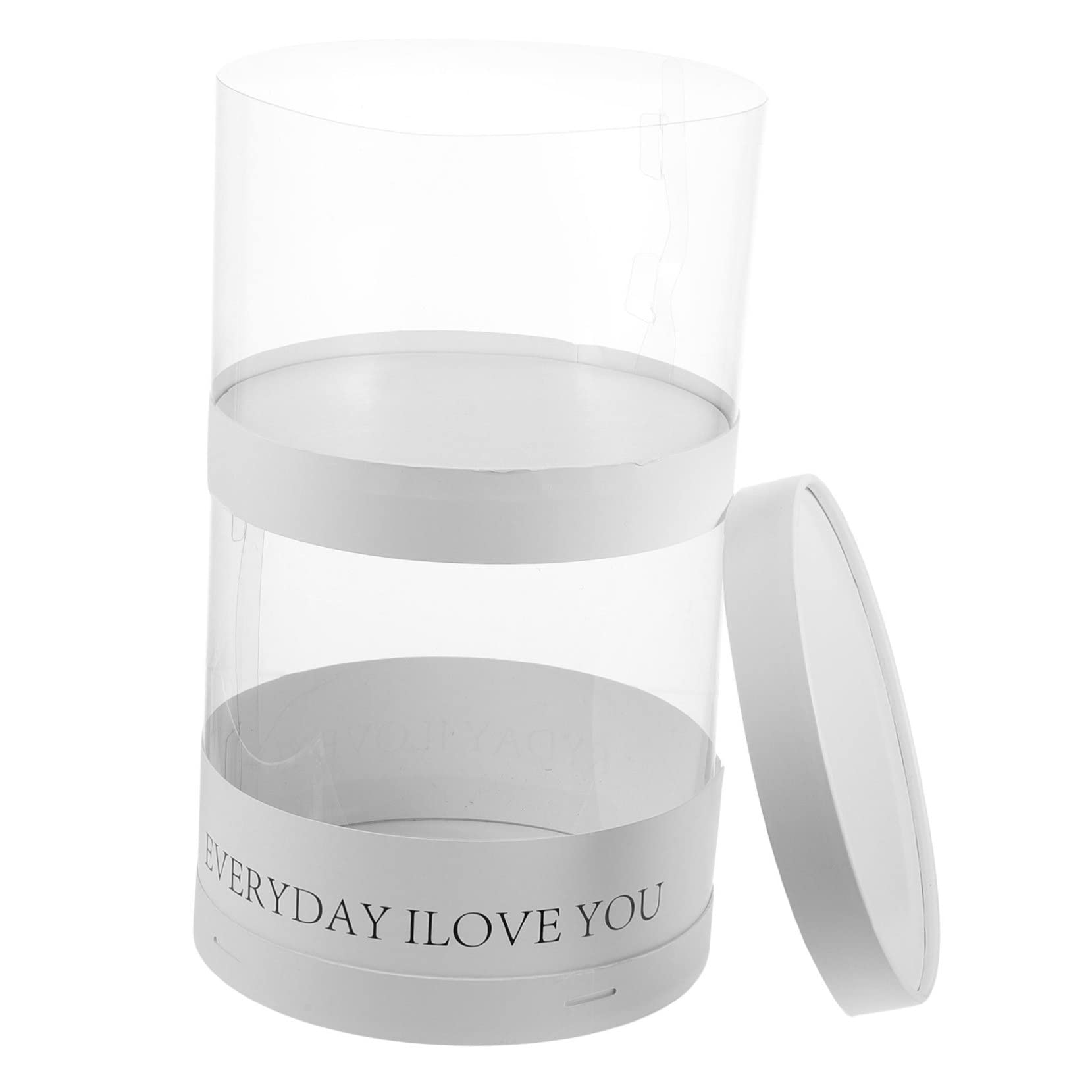 PRETYZOOM Elegant Cake Box Birthday Cake Packaging Transparent Bakery Packing Box Perfect for Parties