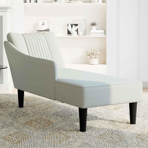 VIDAXL Fauteuil long avec accoudoir - vue 6