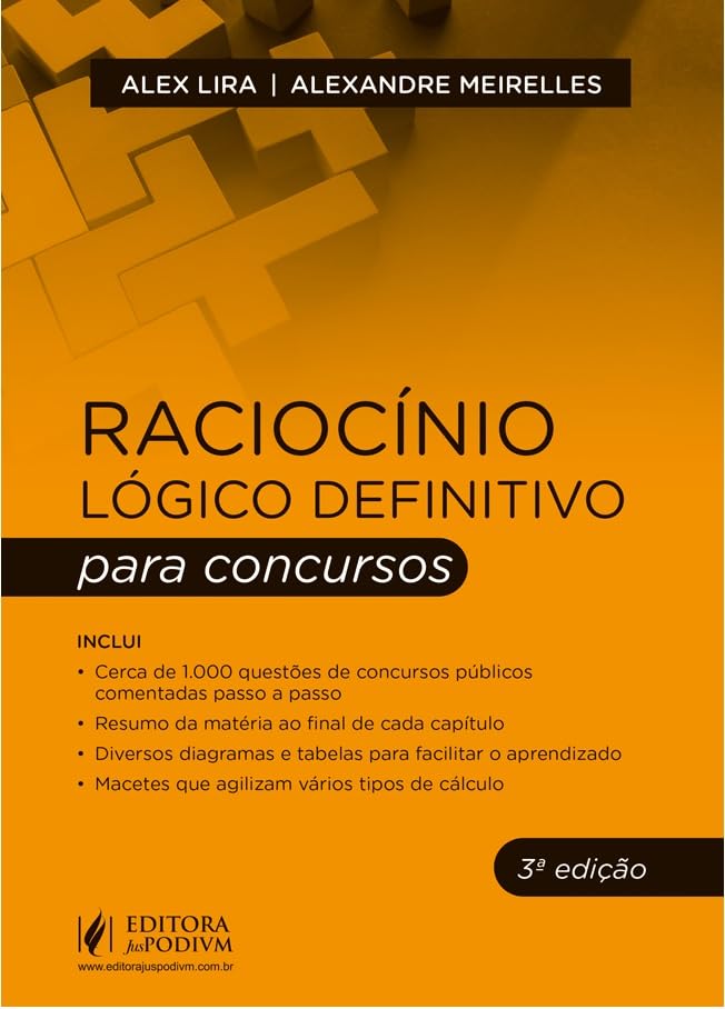 Raciocínio Lógico Definitivo para Concursos 3Ed.2025