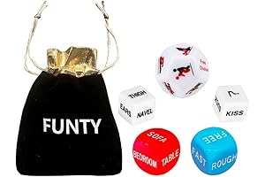 Funny Date Night Dice Game for Romantic Couples' Valentine's Gifts