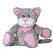 Welliebellies Peluche para Calentar, Calentable en microondas, Agradable aroma a Romero, Lavanda, Eucalipto, Menta, Cojín térmico para niños, Alivio del dolor, Calmante (Gato)