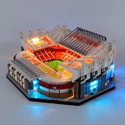 Skyview Moc-LED-Light-Kit Compatible with LEGO-10272-set, Create Your Unique Old-Trafford-Manchester-United, DIY-Building-Bricks-Toys Upgrade Accessories, Not inclubed Bricks.