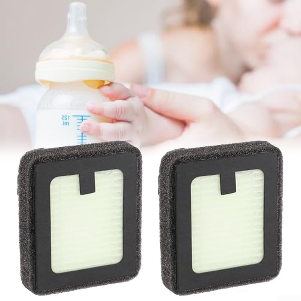 Paquete de 2 filtros HEPA de repuesto para secadora de botellas Brezza Baby