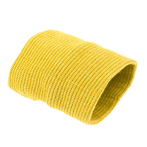 LEIPUPA Unissex Esportes Basquete Ciclismo Corrida Pulseira Zipper Pocket Sweatband - Amarelo