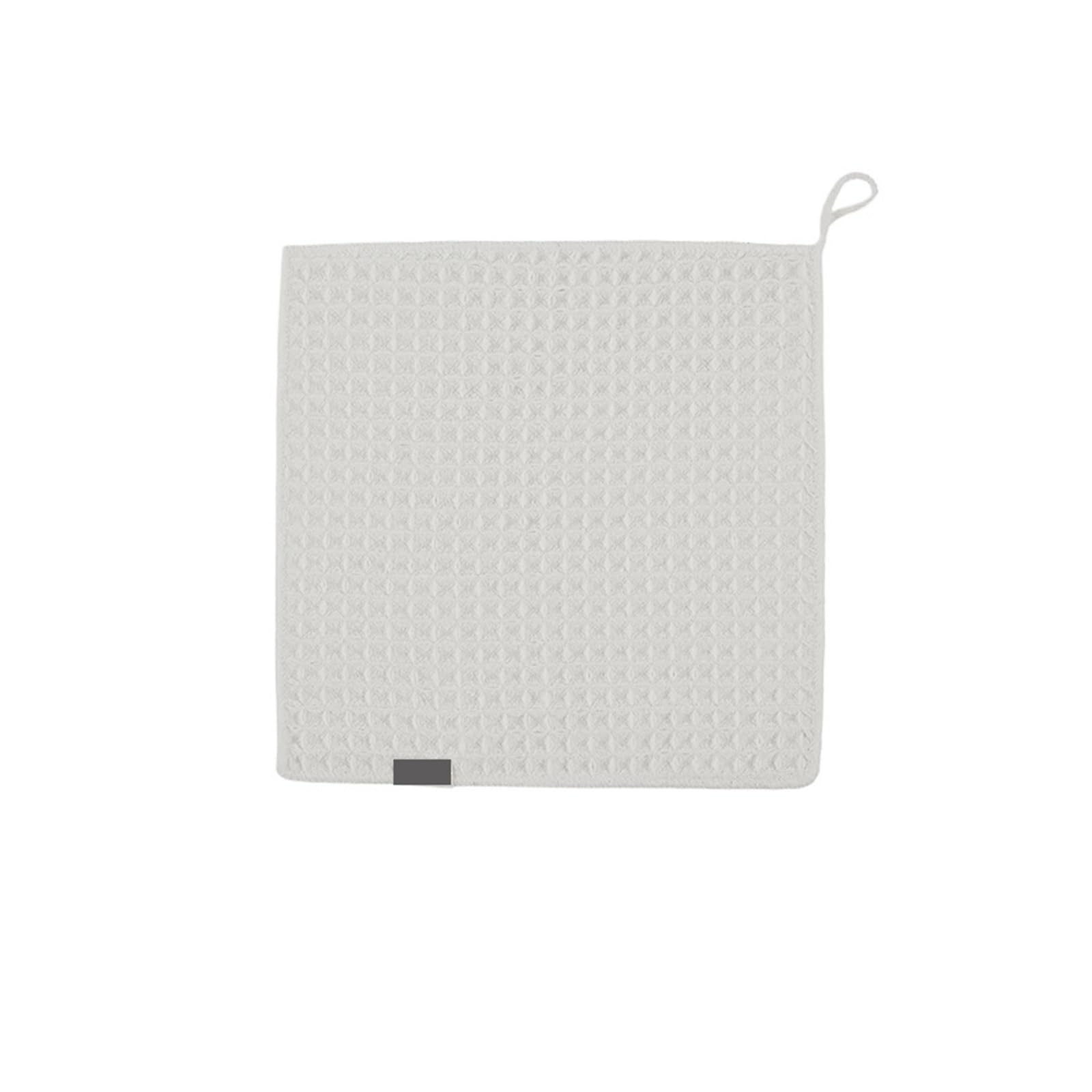 Toallas de Barista, paño Limpieza súper Absorbente for cafeteras, Utensilios cafetería for el hogar Barista Paños para café(White 30x30)