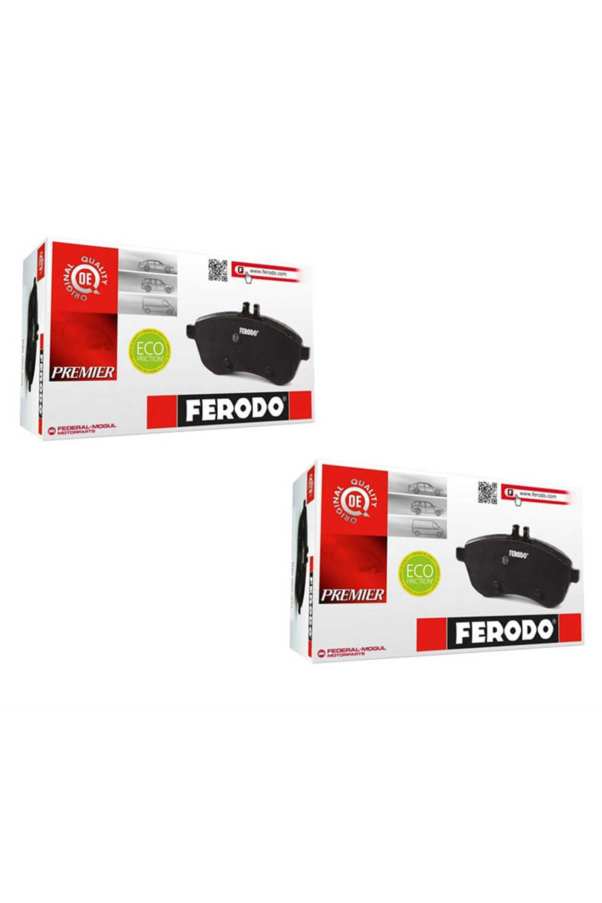 Ford Focus 2 ile uyumlu ve 3 Ön Arka Fren Balata Takım FERODO 2005-2018