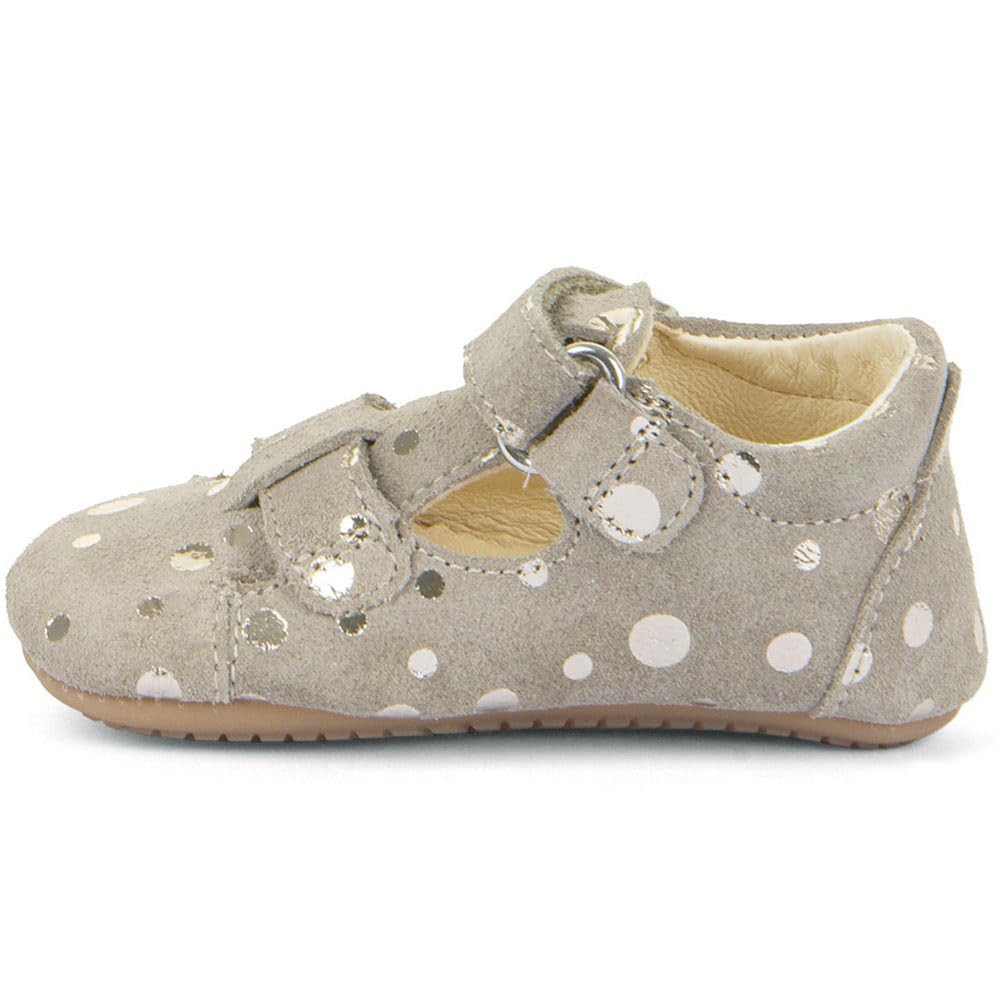 Froddo Prewalkers Sandal G1140003 Baby Erste Schuhe aus Leder, Graubeige (Beige), Gr. 22