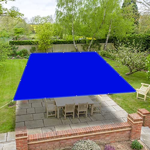 Auvent rectangulaire bleu foncé 1,7x2,8m imperméable avec œillets