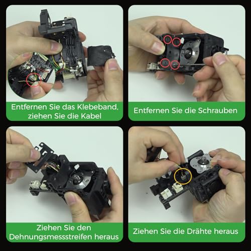 Creality K2 Plus Strain Gauge Offizielles 3D-Drucker Zubehör Bett Nivellierung Modul für Creality K2 K2 Pro K2 Plus Auto Nivellierung Spannungssensor Getriebe Set