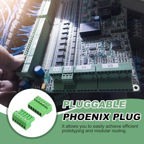 Connecteur à 6 broches enfichable angle droit pour module audio PCB
