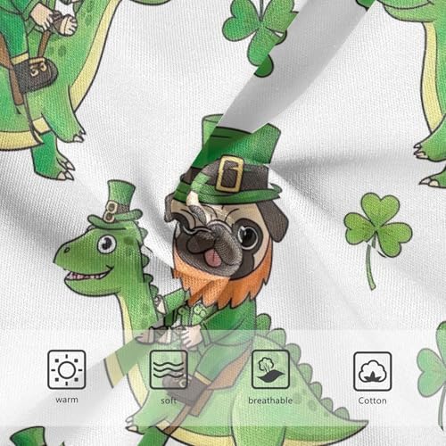 Green Pugs Dinosaur St Panties for Girl Girls Underwear Toddlers Cotton Animals Underpants Briefs 2t3