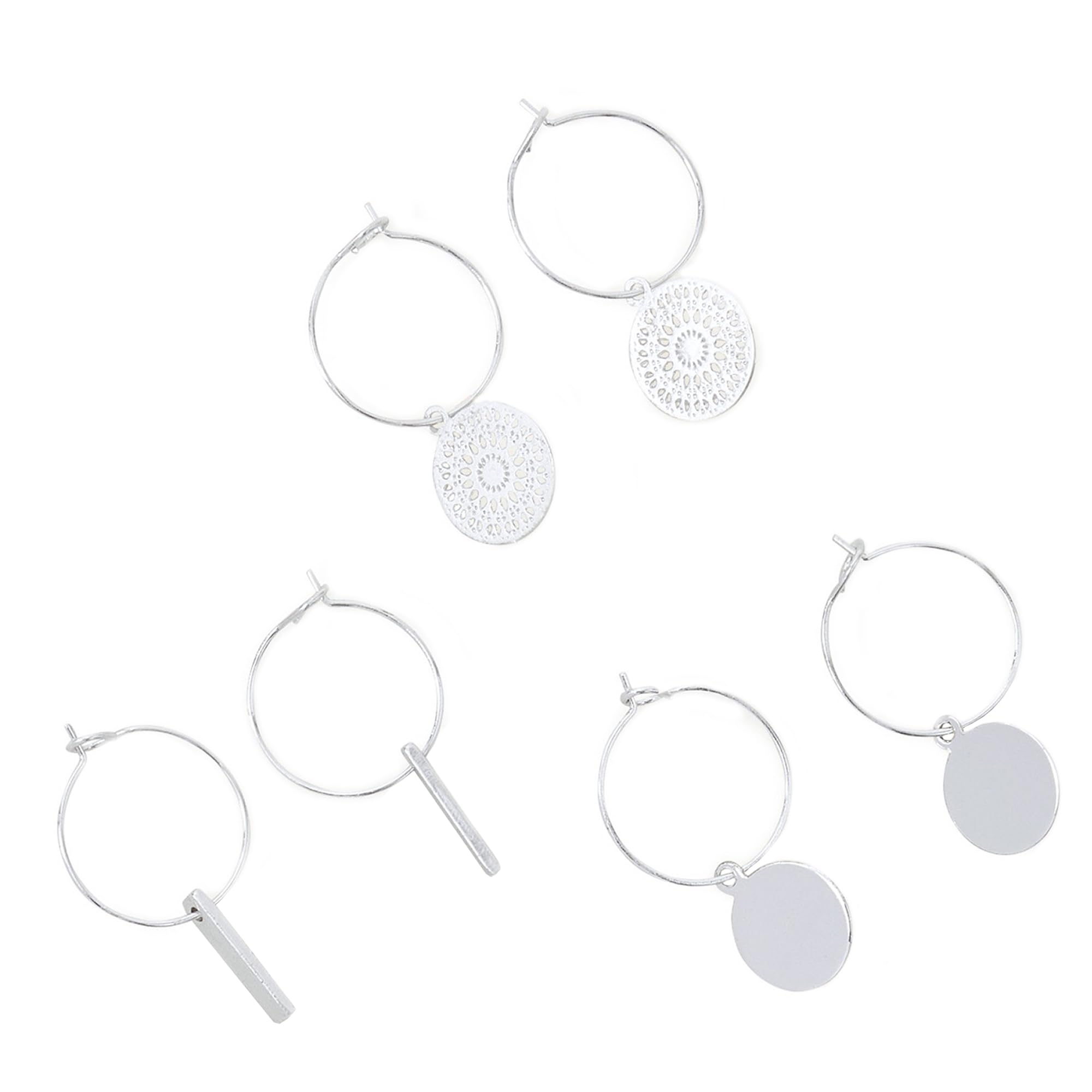 Accessorize London Womens Filigree Hoop Earrings Set Of Three (B0CPHXFLQJ) Amazon Price History, Amazon Price Tracker