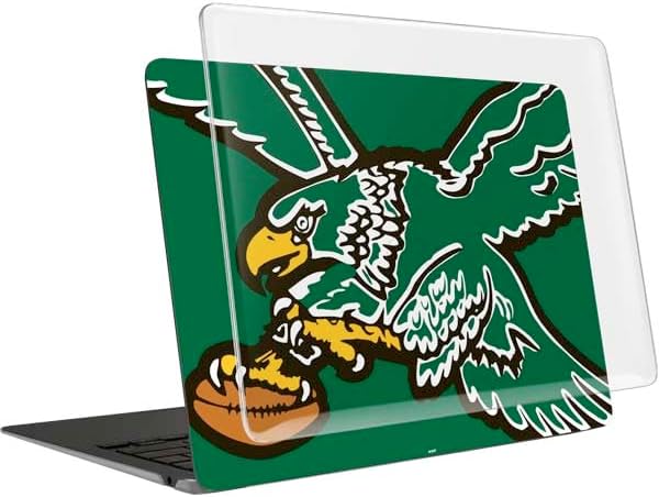 Skinit Laptop Case Plus Skin Compatible with MacBook Air 15in (2023) - Officially Licensed NFL Philadelphia Eagles Retro Logo Design