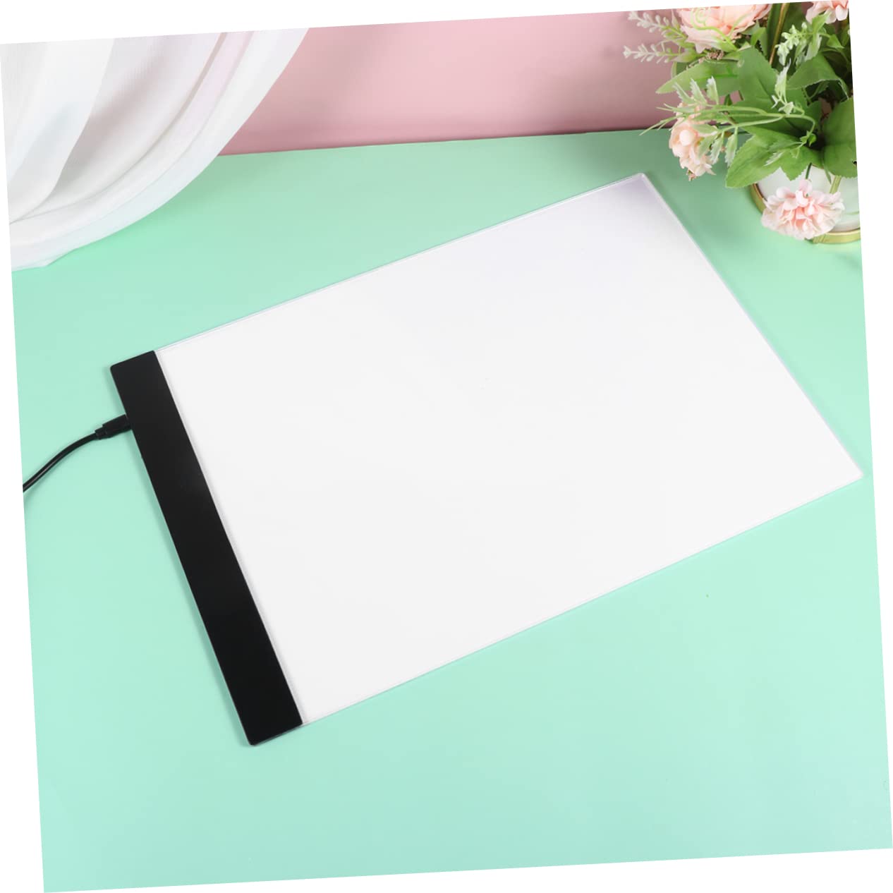 Table Lumineuse A4 LED de Traçage, Planche Acrylique pour Copie