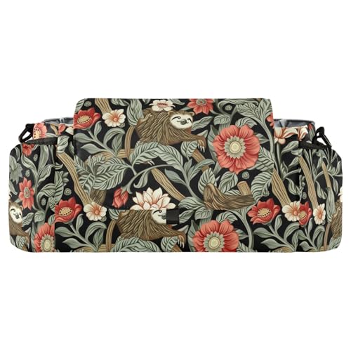 miaozhen William Morris Design Sloth stroller organizer with wipes pocket pocket caddy carriage accesorios para carriolas de acesorios para baby