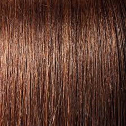 Iremy 100% human-hair extension straight (12'', medium dark brown…