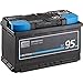 Produktbild ECTIVE - AGM Semi Cycle Batterie SC95 12V 95Ah 800A - Starterbatterie & Versorgungsbatterie wartungsfrei - VRLA Start- & Aufbaubatterie für Autos, Boote, Van, Camper