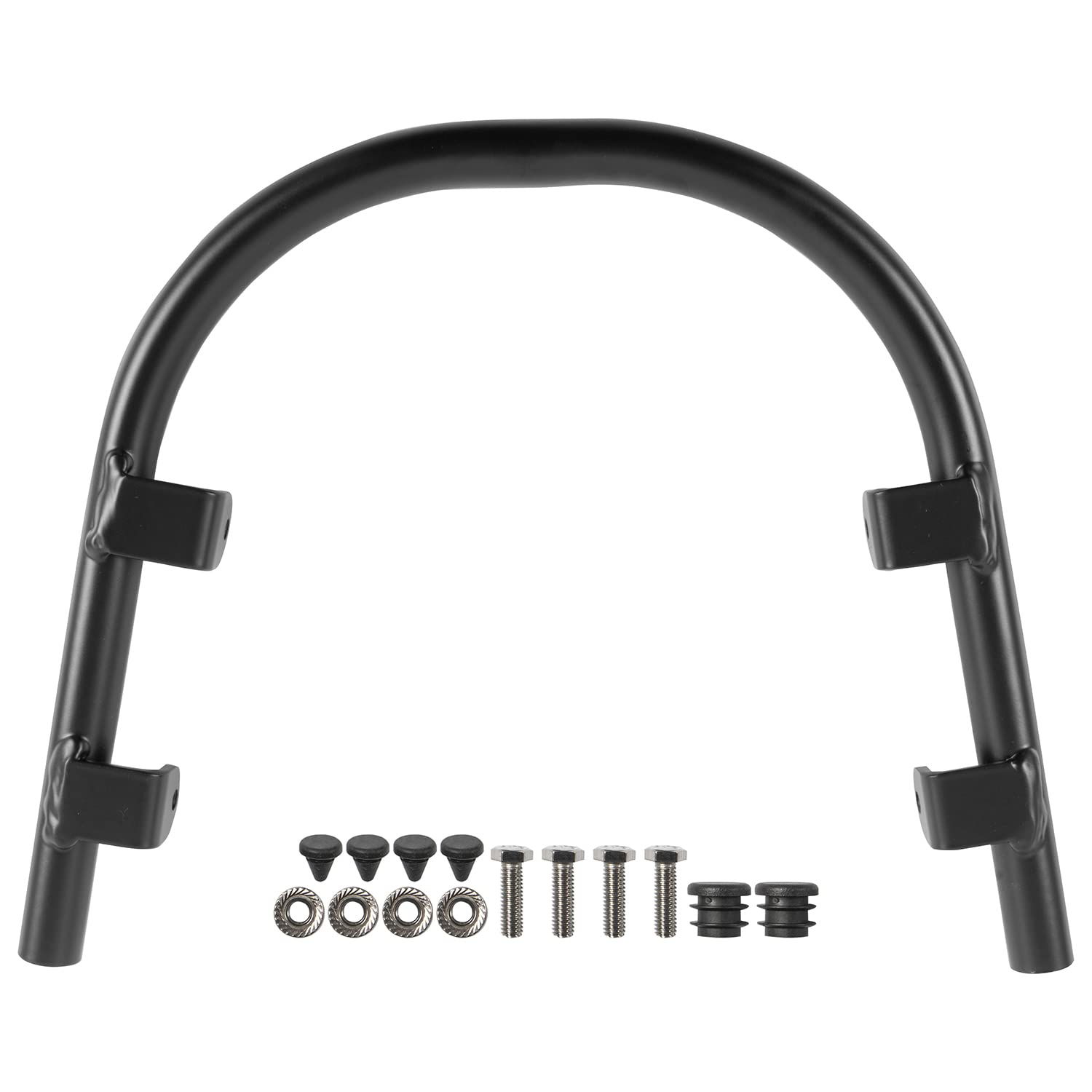 Scooter GTS300 GTV300 GTS250 GTS125 Garde-Boue Avant Garde-Boue Garde-Boue Support Protecteur Crash Bar U-Bar Pare-Chocs pour Vespa GTS 300 GTS-300 GTS 250 GTS-250 GTV 300 GTV-300 2008-2022 (Le Noir)