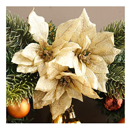 Couronne de Noël rustique faite main pour porte 32cm