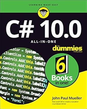 Book cover C# 10.0 All-in-One For Dummies