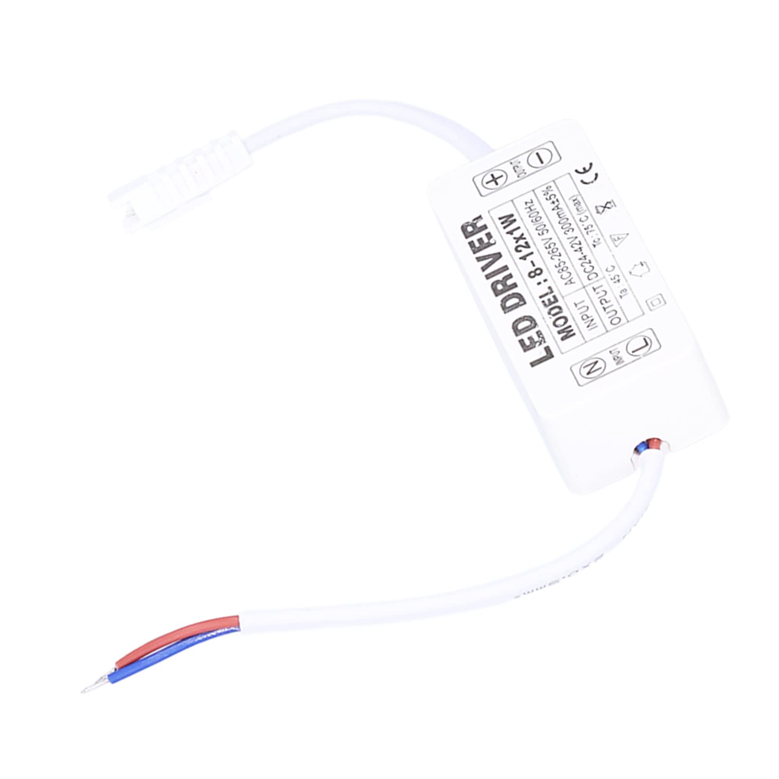 Sterownik LED, Transformator Stałoprądowy 300 MA AC 85 do 265 V do DC 24 do 42 V Sterownik Zasilacza Lampy do Oświetlenia Panelowego LED, Transformator Prostowniczy Stałoprądowy
