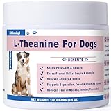 L-Theanine Supplement for Cats & Small Dogs – Helps Keep Pets Calm & Relaxed – for Small, Medium & Large Dogs & All Cats – 100g Powde