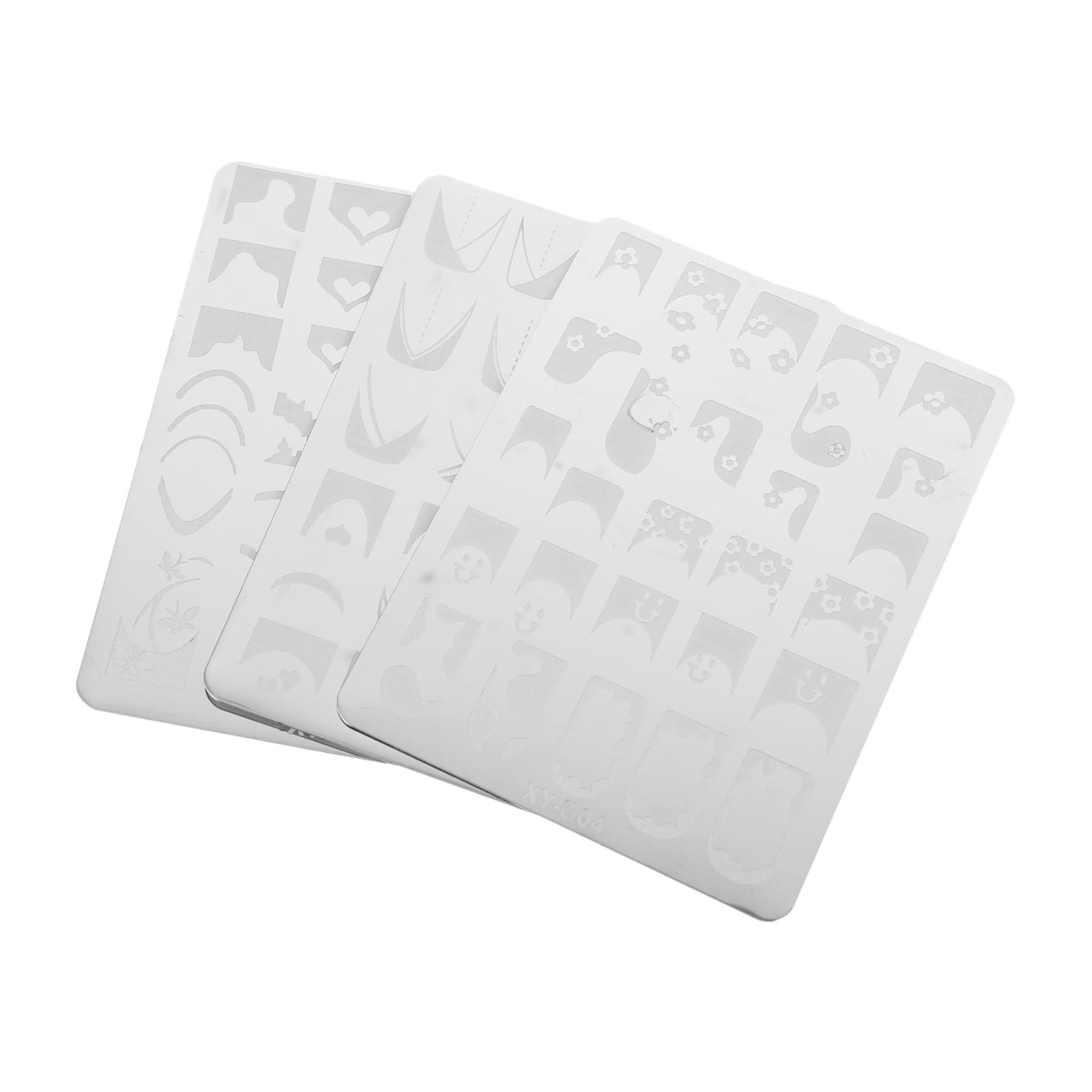 FOMIYES 9 Set Di Piastre Per Stampaggio Unghie Stencil Per Nail Art Per Unghie Forniture Per Nail Art Per Festival