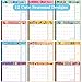 Lateefah Desk Calendar 2025, Large 22'' x 17'' Desk Calendar 2025-2026, 18 Month Desktop Calendars for Home & Office, Use Jan 2025 to June 2026
