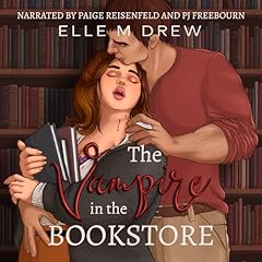 The Vampire in the Bookstore Audiolibro Por Elle M Drew arte de portada