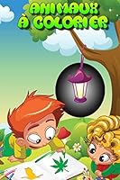 Animaux � colorier: Livre de coloriage avec animaux pour enfants (lapins, pandas, chevaux, chiens, chats, canards, girafes, grenouilles, h�rissons, singes, souris, tortues, vaches) Fran�ais Broch� B0898WLZNM Book Cover